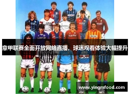 意甲联赛全面开放网络直播，球迷观看体验大幅提升